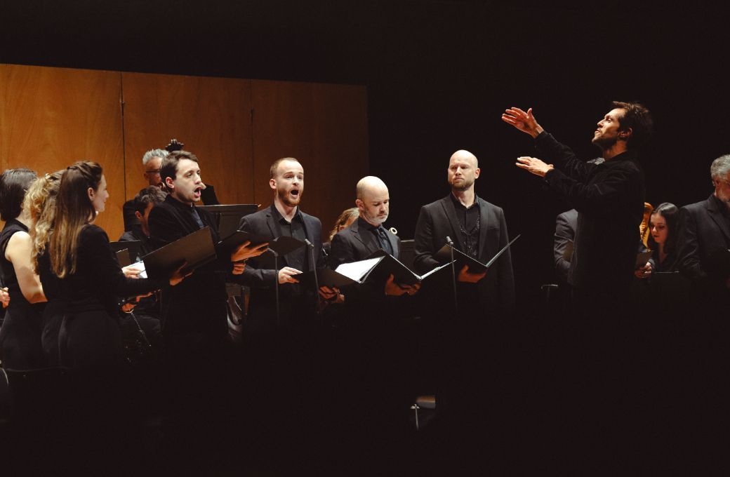 Raphaël Pichon dirige Pygmalion à la Philharmonie de Paris &copy; Mathilde Assier