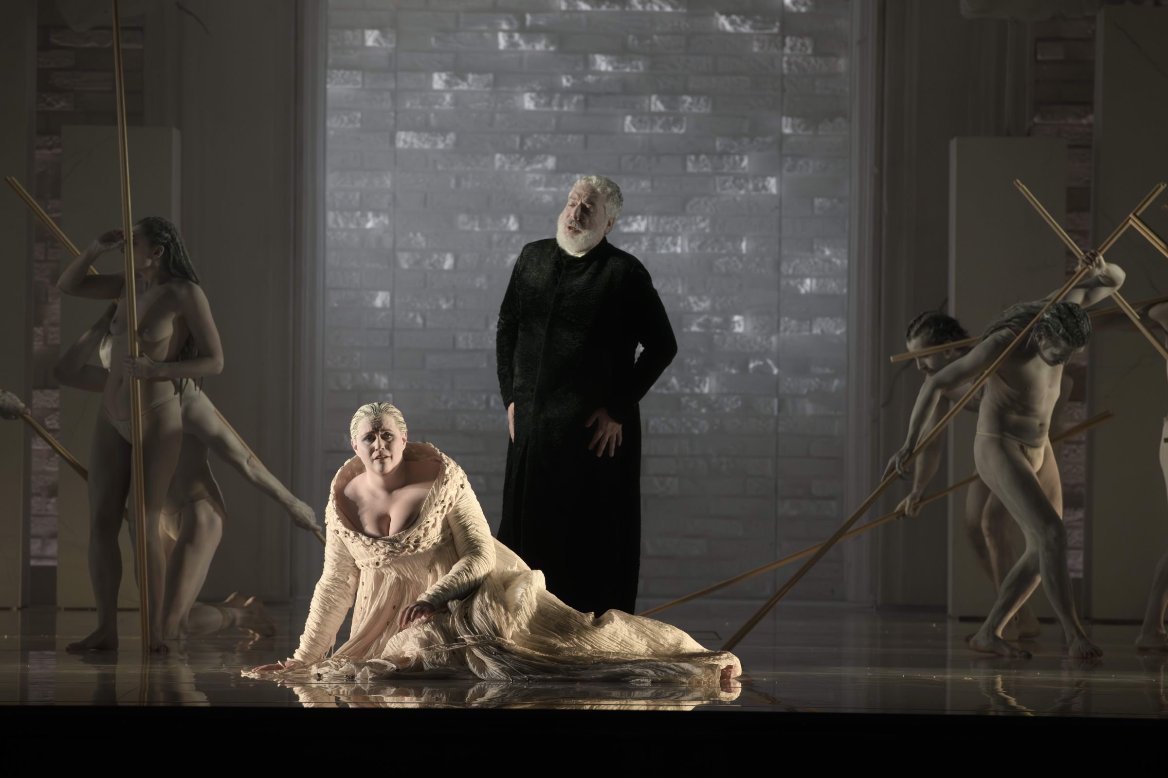 Tassis Christoyannis (Athanaël) et Rachel Willis-Sørensen (Thaïs) &copy; Mirco Magliocca