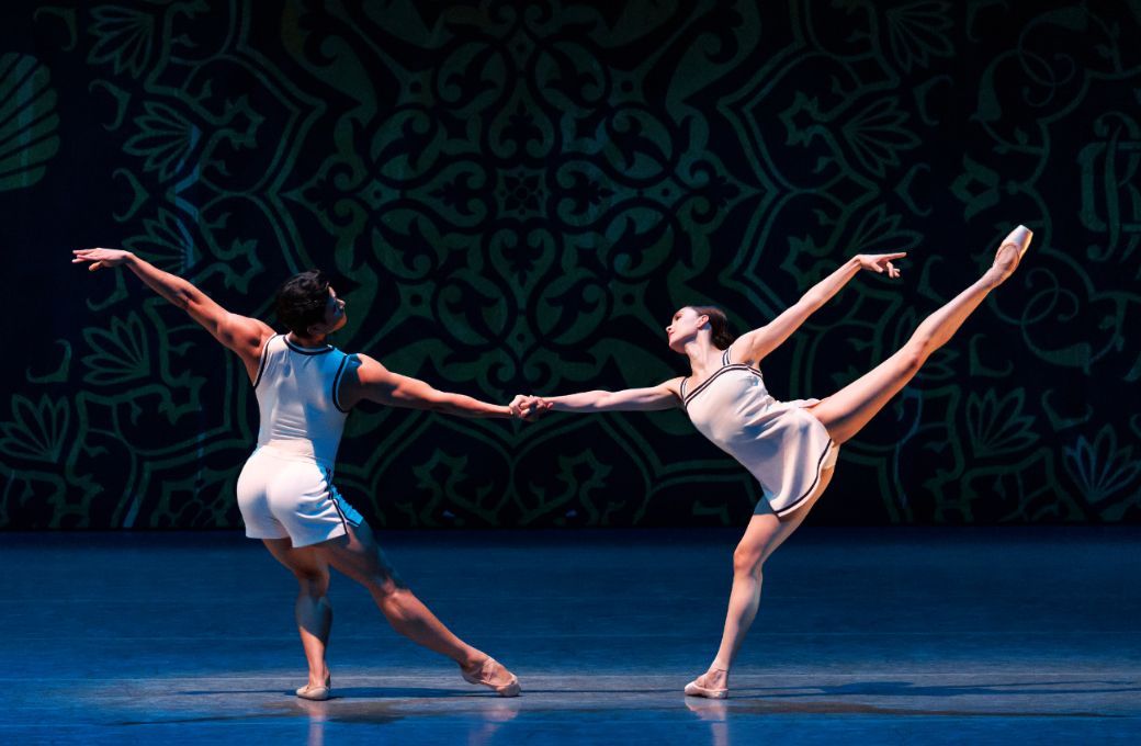 Mira Nadon and Chun Wai Chan in Justin Peck's <i>Heatscape</i> &copy; Erin Baiano