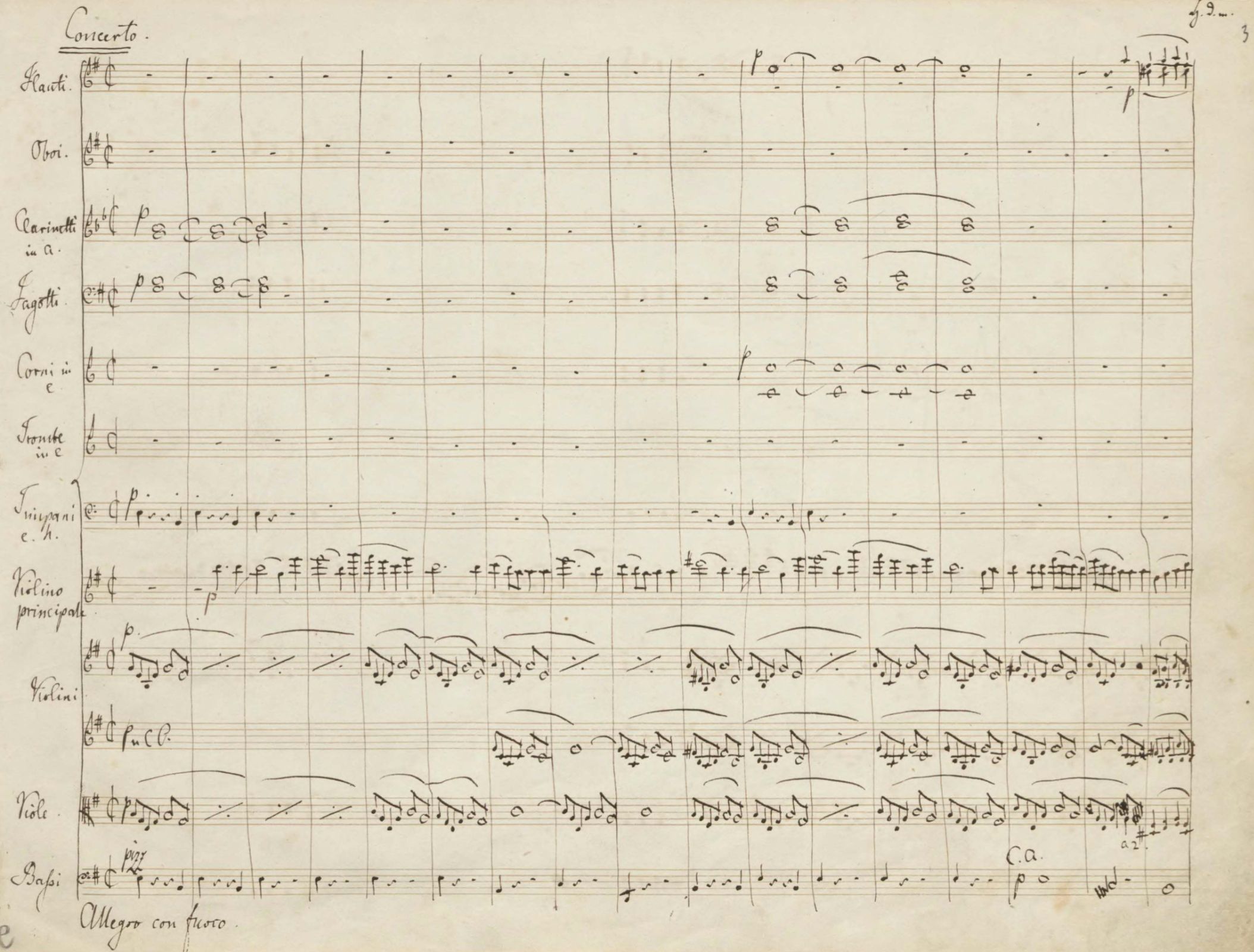 Mendelssohn’s Violin Concerto: autograph score (1844) &copy; IMSLP | Biblioteka Jagiellońska, Kraków