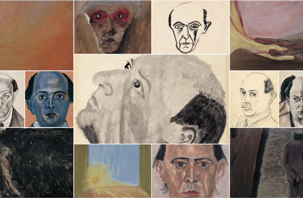 Self portraits and paintings by Arnold Schoenberg &copy; Belmont Music Publishers, Los Angeles courtesy Arnold Sch&ouml;nberg Center, Wien