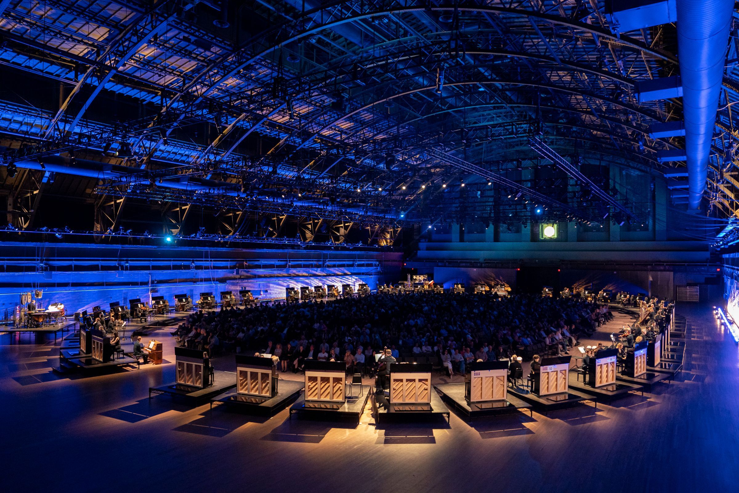 <i>11,000</i> Strings at Park Avenue Armory &copy; Stephanie Berger