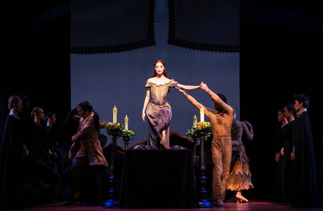 Fumi Kaneko as Elena and Francisco Serrano as Jos&eacute; in Wheeldon's <i>Like Water for Chocolate</i> &copy; Foteini Christofilopoulou
