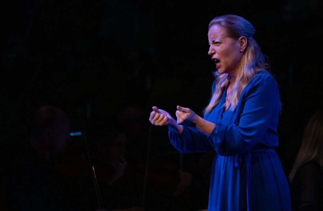 La soprano Lise Lindström en el papel de Marie &copy; Rafa Martín | Orquesta y Coro Nacionales de España