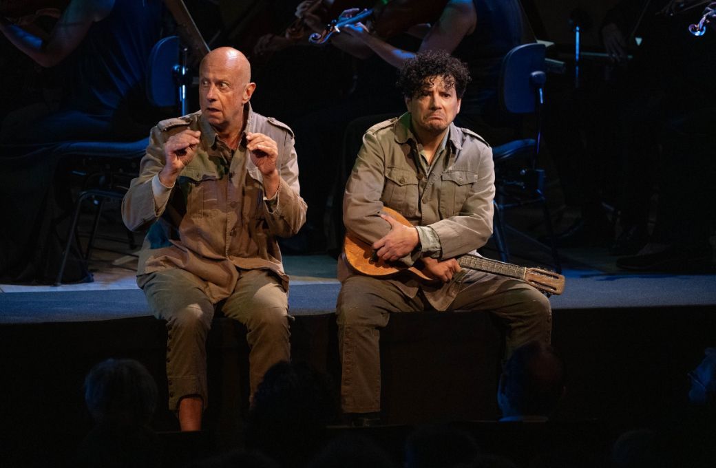 Martin Winkler (Wozzeck) y Tansel Akzeybek (Andres) &copy; Rafa Mart&iacute;n | Orquesta y Coro Nacionales de Espa&ntilde;a