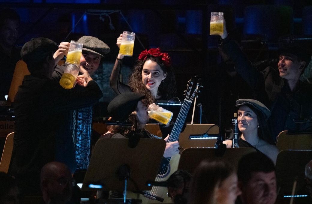 M&uacute;sicos de la ONE formaron la Banda de la taberna &copy; Rafa Mart&iacute;n | Orquesta y Coro Nacionales de Espa&ntilde;a