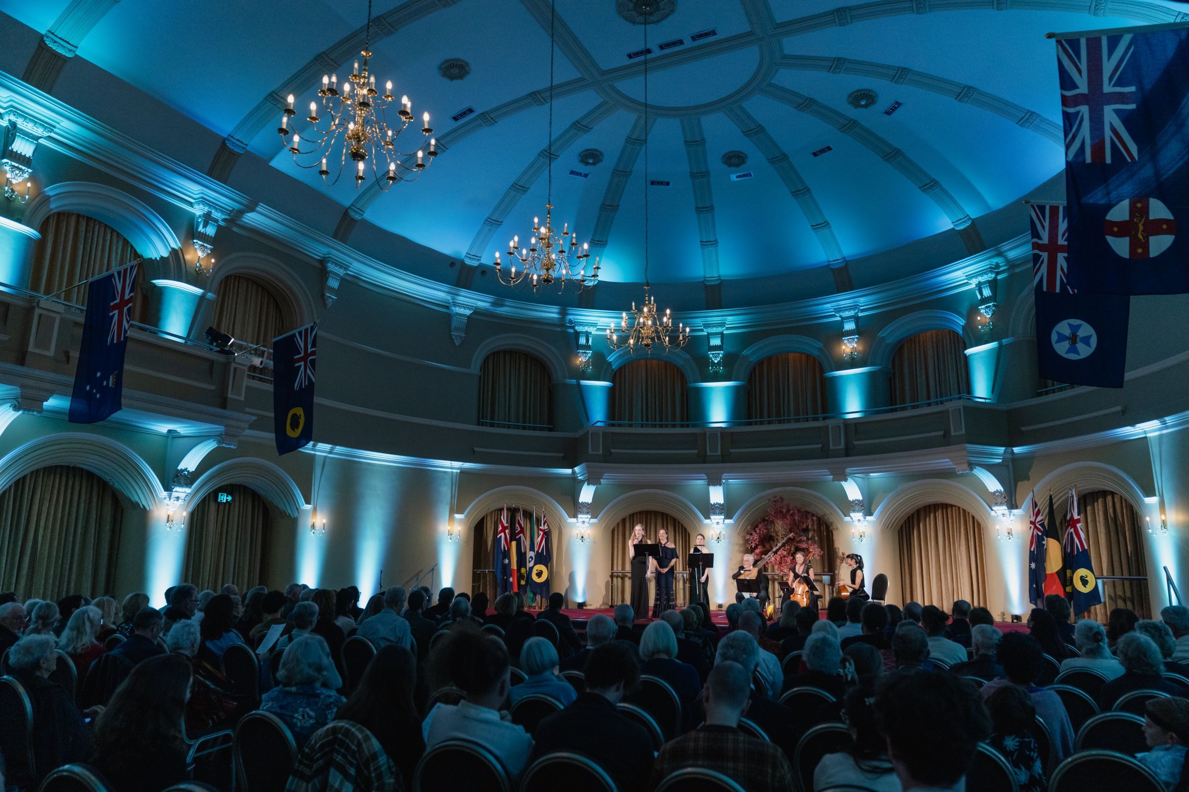 The Marais Project and HIP Company in the Perth Government House Ballroom &copy; Tallulah Chong