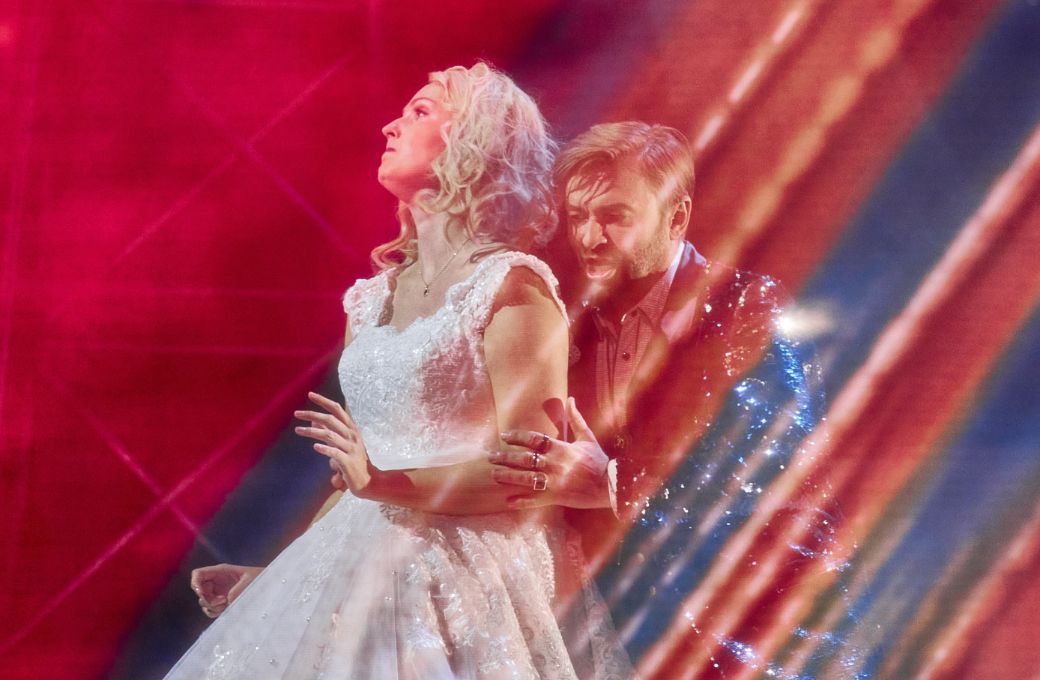 Sl&aacute;vka Z&aacute;mečn&iacute;kov&aacute; (Mařenka) und Pavol Breslik (Jen&iacute;k) &copy; Marcel Urlaub