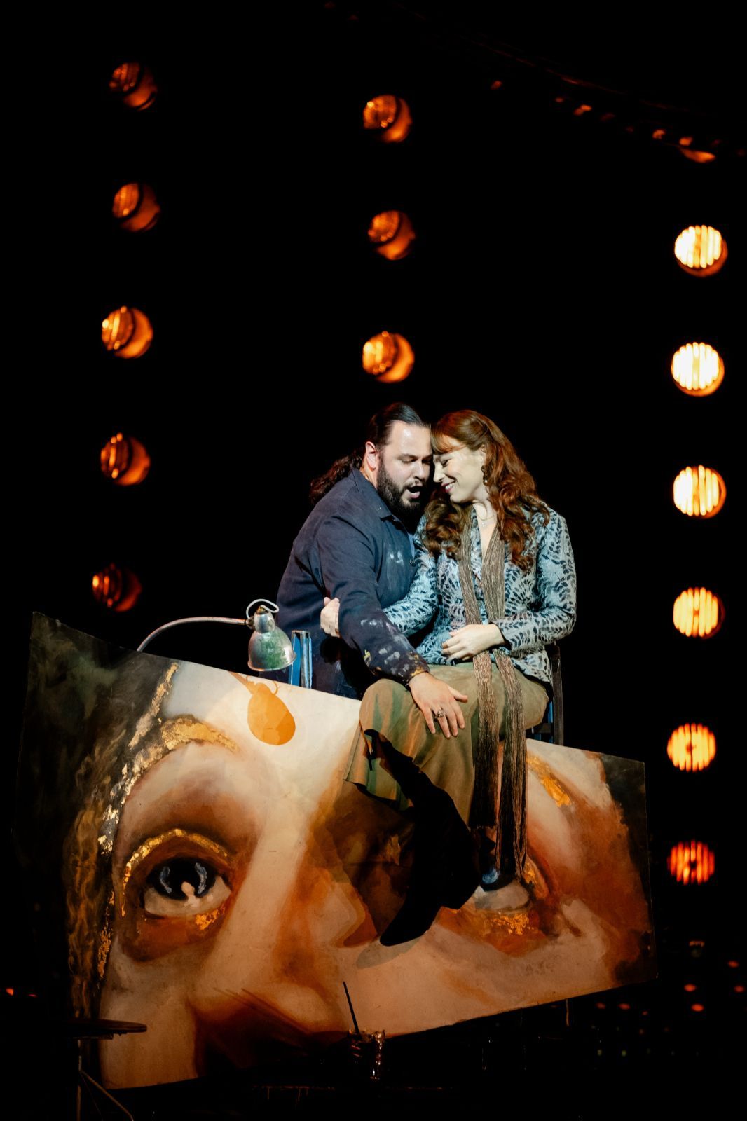 Andrés Presno (Cavaradossi) and Natalya Romaniw (Tosca) &copy; Dafydd Owen