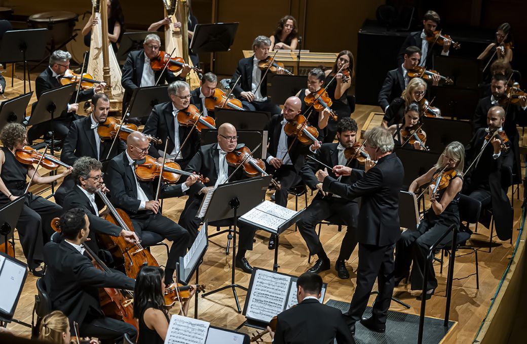 La OSCyL en el Auditorio Miguel Delibes &copy; Orquesta Sinf&oacute;nica de Castilla y Le&oacute;n