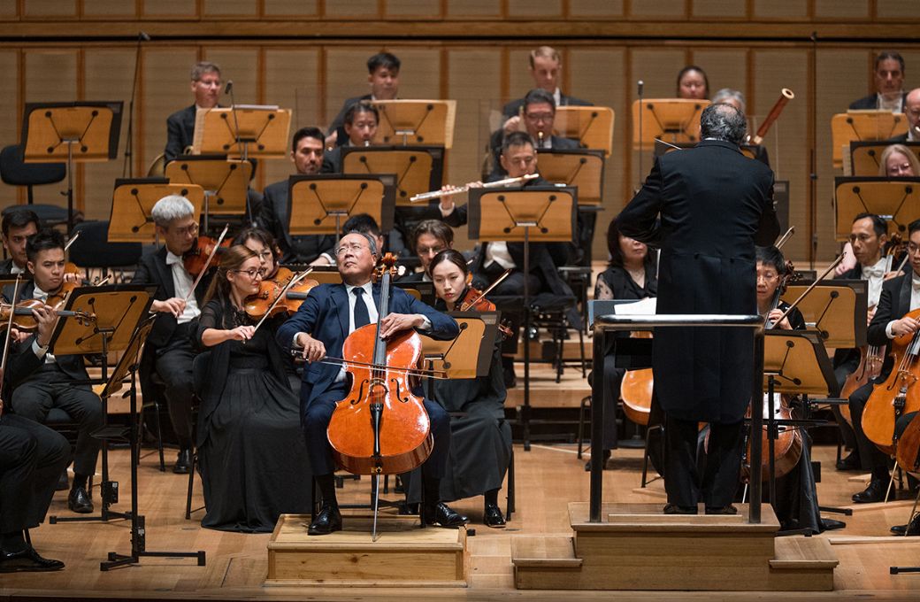 Yo-Yo Ma and the Singapore Symphony Orchestra &copy; Jack Yam | Singapore Symphony Orchestra