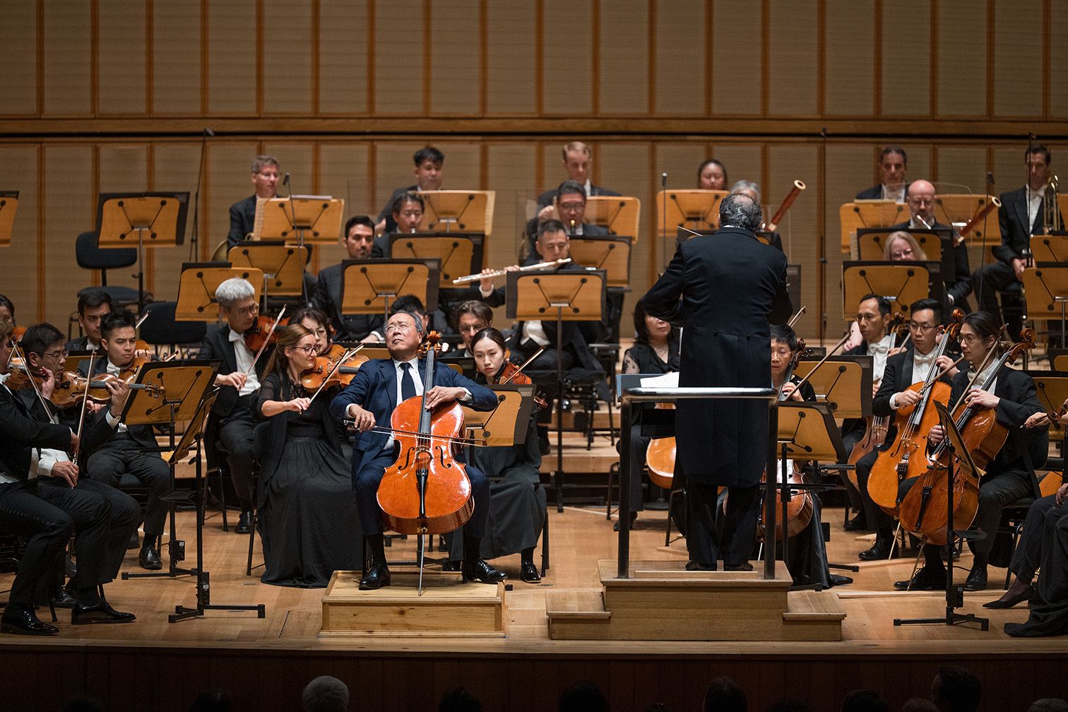 Yo-Yo Ma and the Singapore Symphony Orchestra &copy; Jack Yam | Singapore Symphony Orchestra