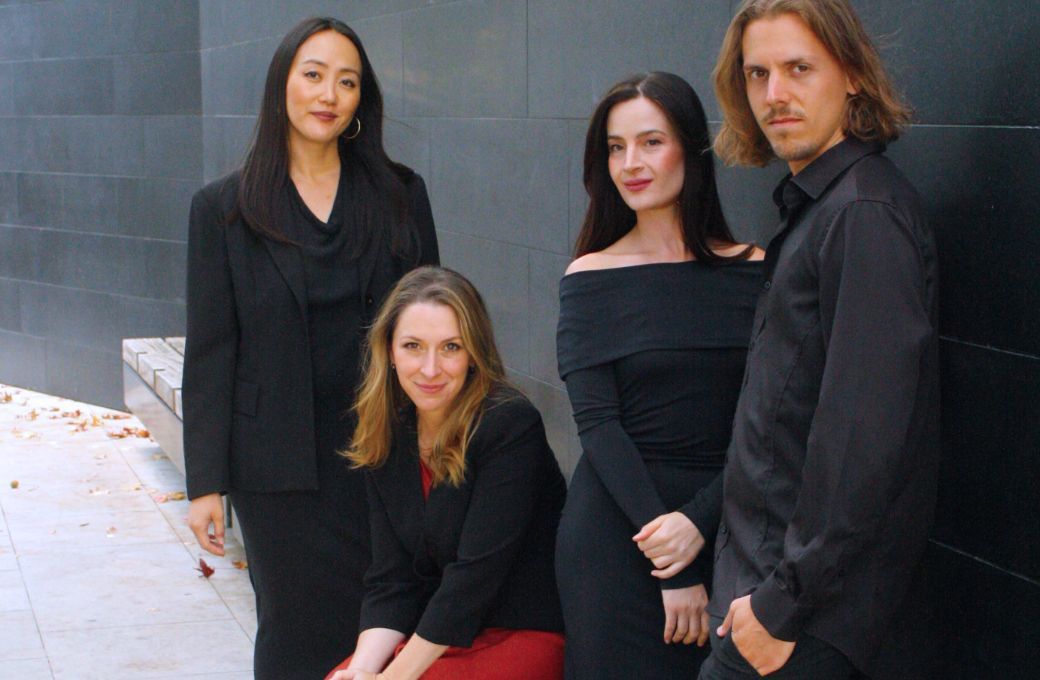 Emma Pearson with NZTrio © NZTrio