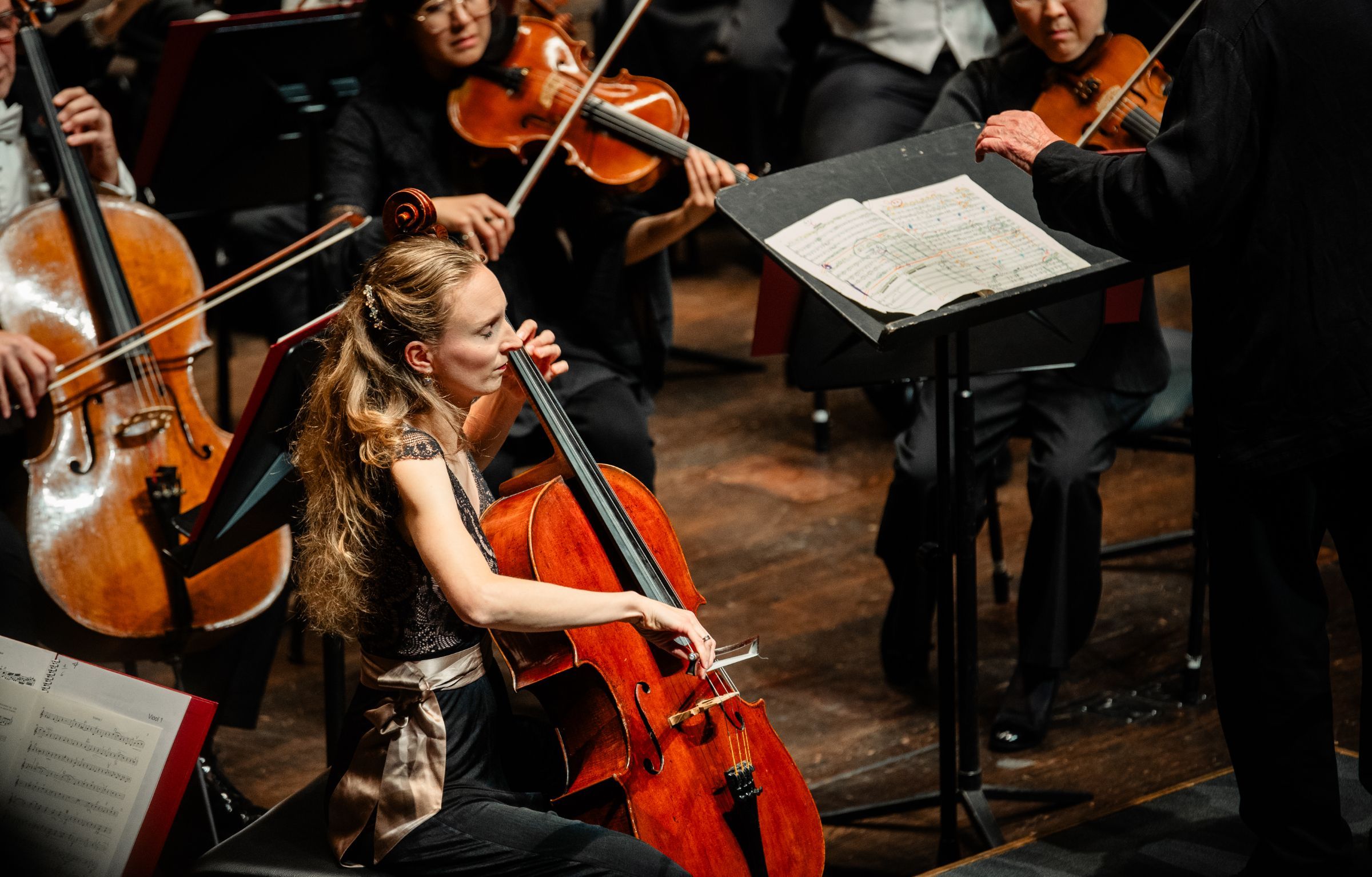 Marie-Elisabeth Hecker and the Antwerp Symphony Orchestra © Vincent Callot