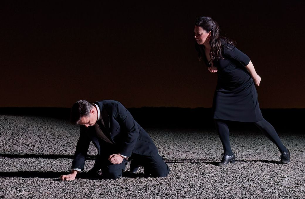 Iestyn Davies (Orfeo) and Anna-Sophie Neher (Euridice) &copy; Michael Cooper