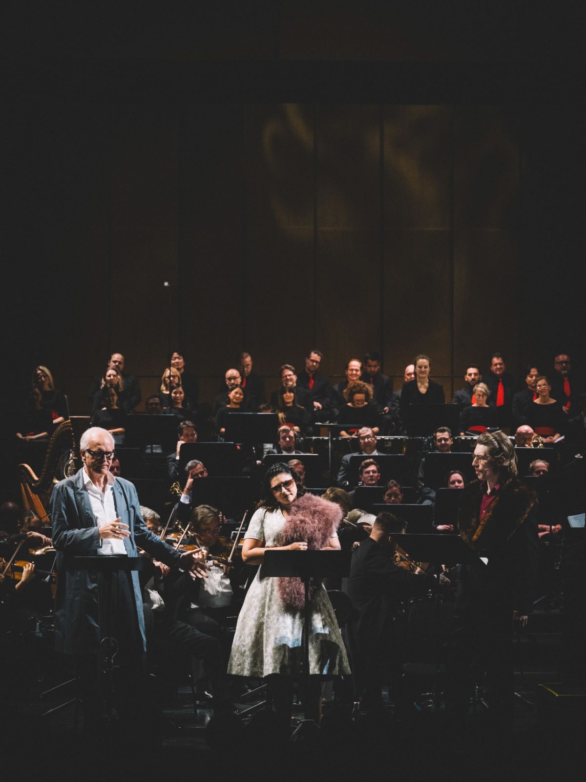 Harald Schmidt, Corina Koller und Will Frost &copy; Ingo Pertramer | Oper Graz