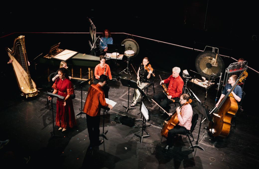 Sophia Burgos, Dinis Sousa and members of the Royal Northern Sinfonia &copy; Tynesight Media