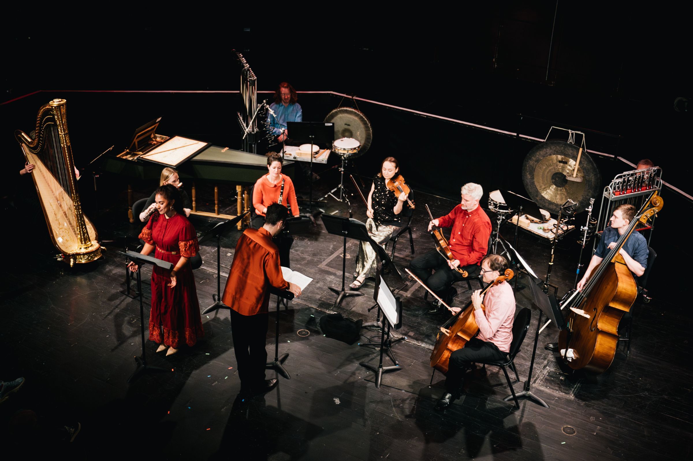 Sophia Burgos, Dinis Sousa and members of the Royal Northern Sinfonia &copy; Tynesight Media
