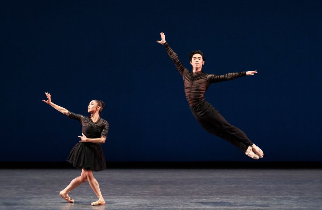 Mia Williams and KJ Takahashi in Gianna Reisen's <i>Composer's Holiday</i> © Erin Baiano