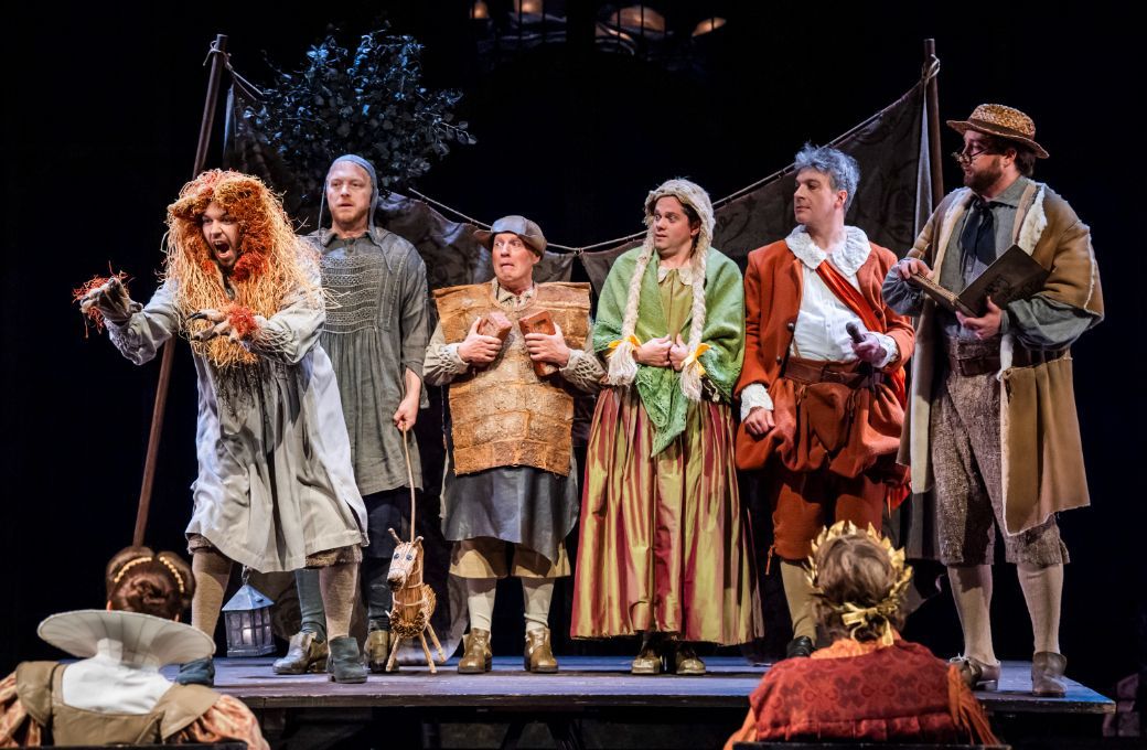 Jamie Woollard, Alex Otterburn, Alasdair Elliott, James Way, Joshua Bloom and Michael Ronan &copy; Glyndebourne Productions Ltd | Tristram Kenton