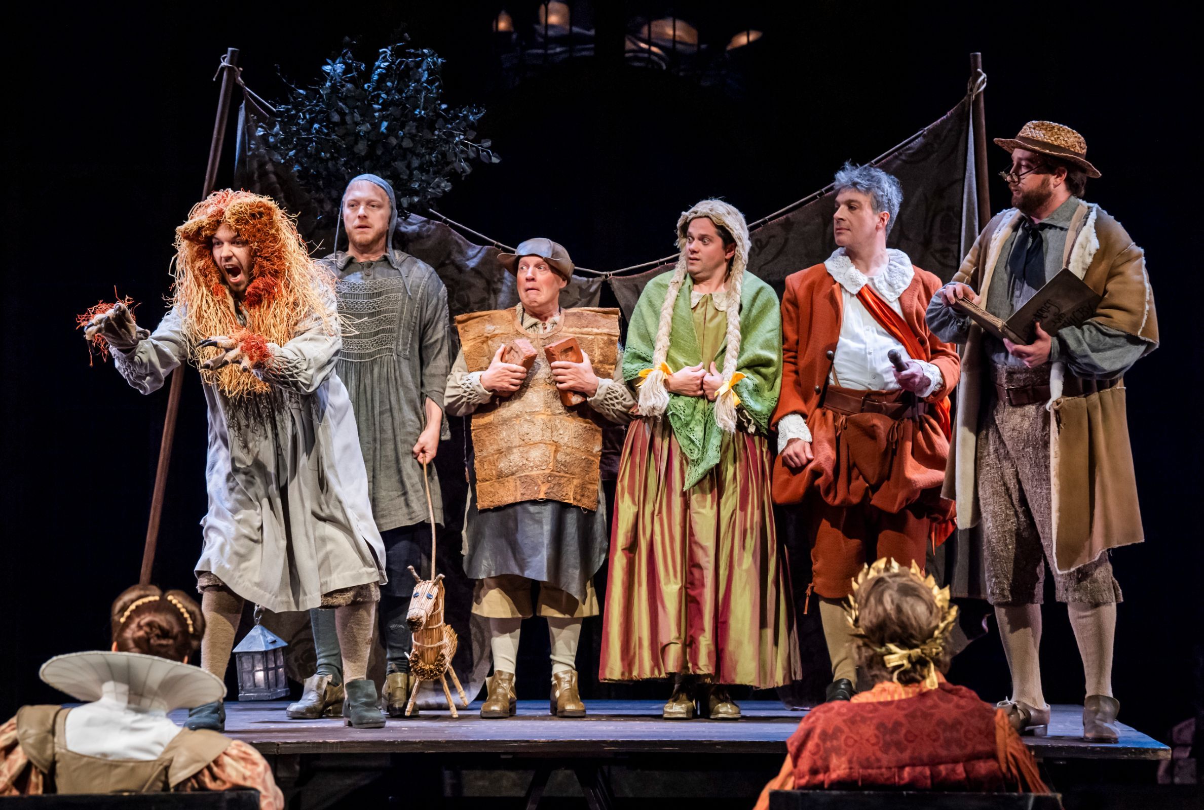 Jamie Woollard, Alex Otterburn, Alasdair Elliott, James Way, Joshua Bloom and Michael Ronan &copy; Glyndebourne Productions Ltd | Tristram Kenton