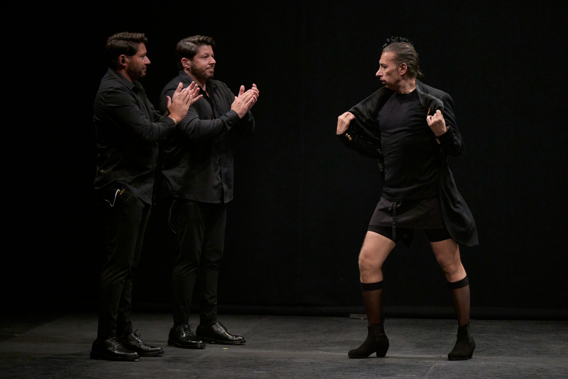Israel Galván et Los Mellis de Huelva dans <i>El Dorado</i> &copy; Pablo Lorente