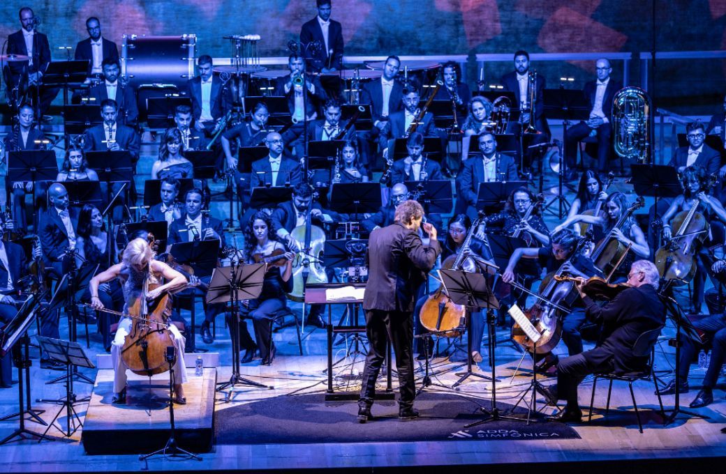 Amanda Forsyth and Pinchas Zukerman perform Strauss’ <i>Don Quixote</i> with ADDA Simfònica © ADDA Simfònica