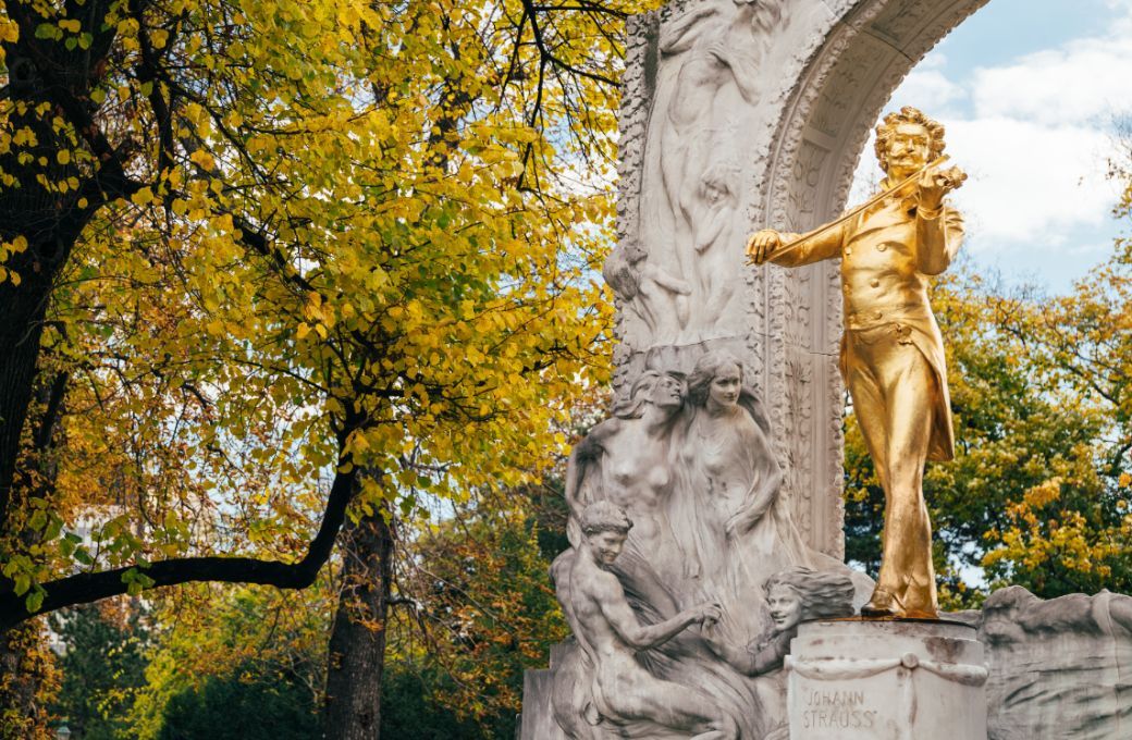 Johann Strauss Monument, Stadtpark © WienTourismus | Julius Hirtzberger