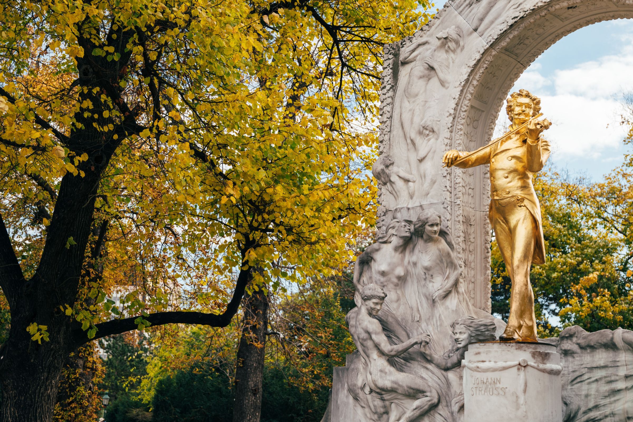 Johann Strauss Monument, Stadtpark © WienTourismus | Julius Hirtzberger