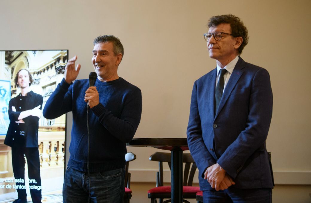 Julio Bocca, Artistic Director Ballet Teatro Colón and Gerardo Grieco, General Director Teatro Colón © Juanjo Bruzza