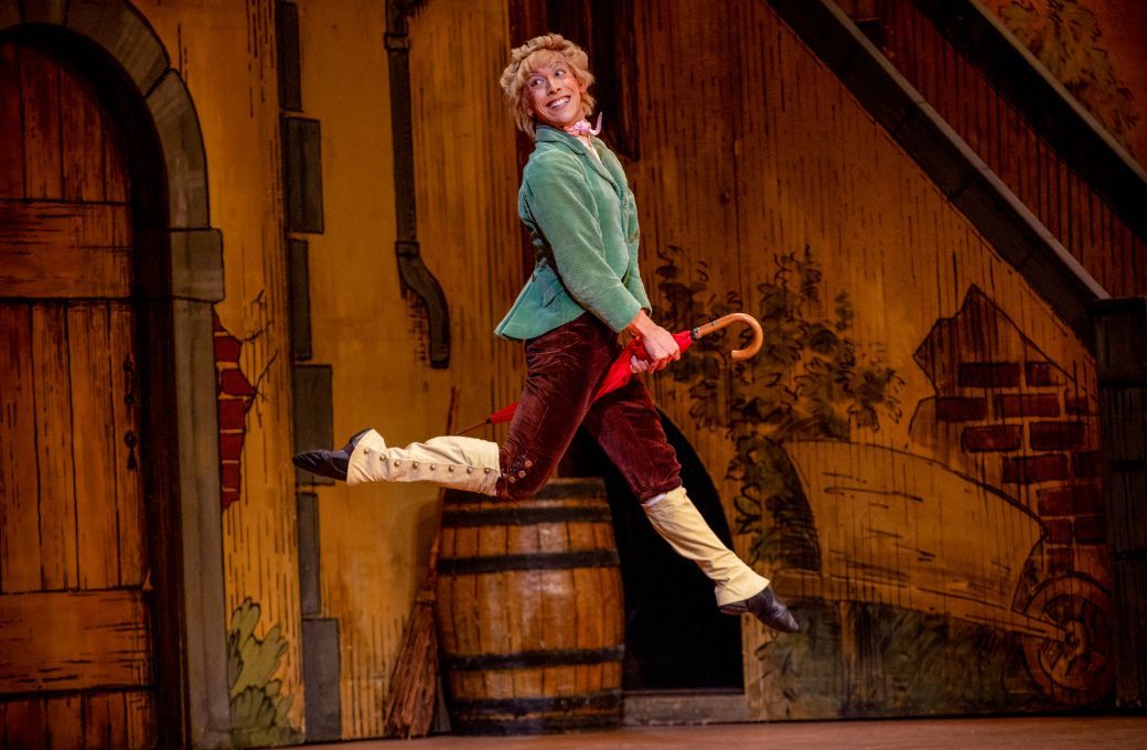 Luca Acri as Alain in Ashton's <i>La Fille mal gard&eacute;e</i> &copy; 2025 Alice Pennefather