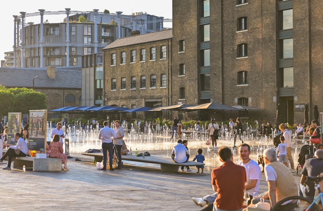 Granary Square, King’s Cross © Monika S Jakubowska