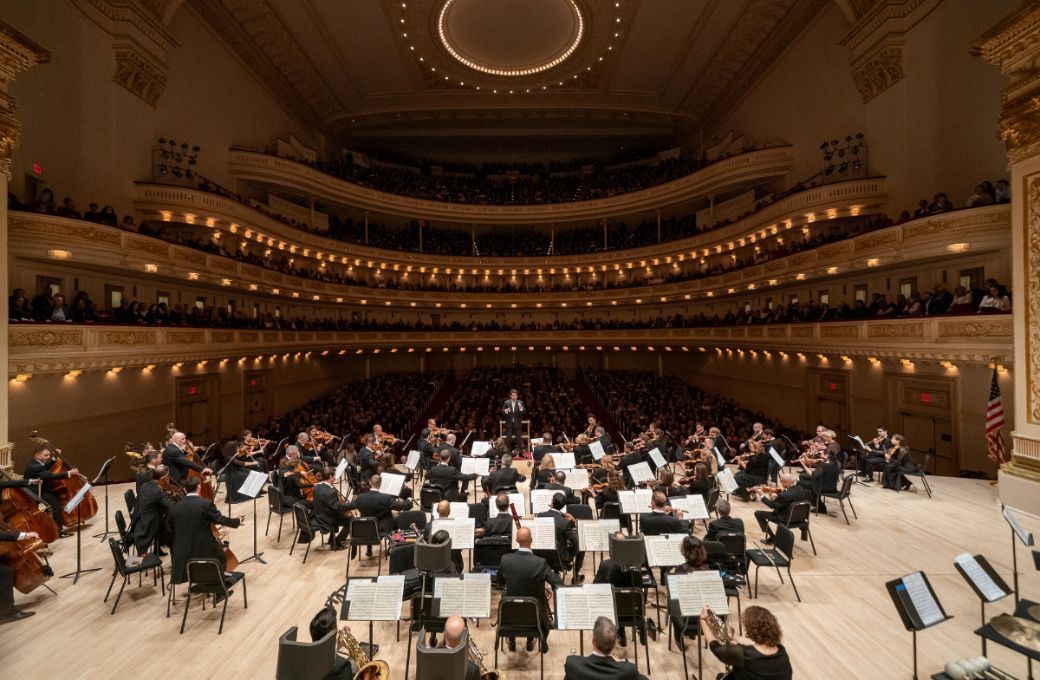 The Israel Philharmonic in Carnegie Hall &copy; Stephanie Berger