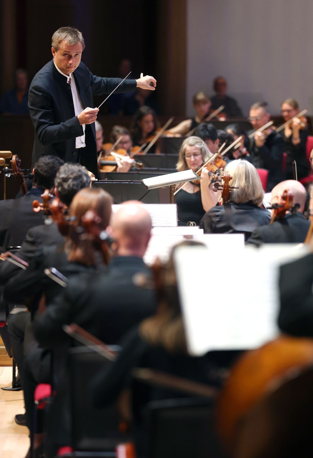 Vasily Petrenko conducts the Royal Liverpool Philharmonic Orchestra &copy; Gareth Jones