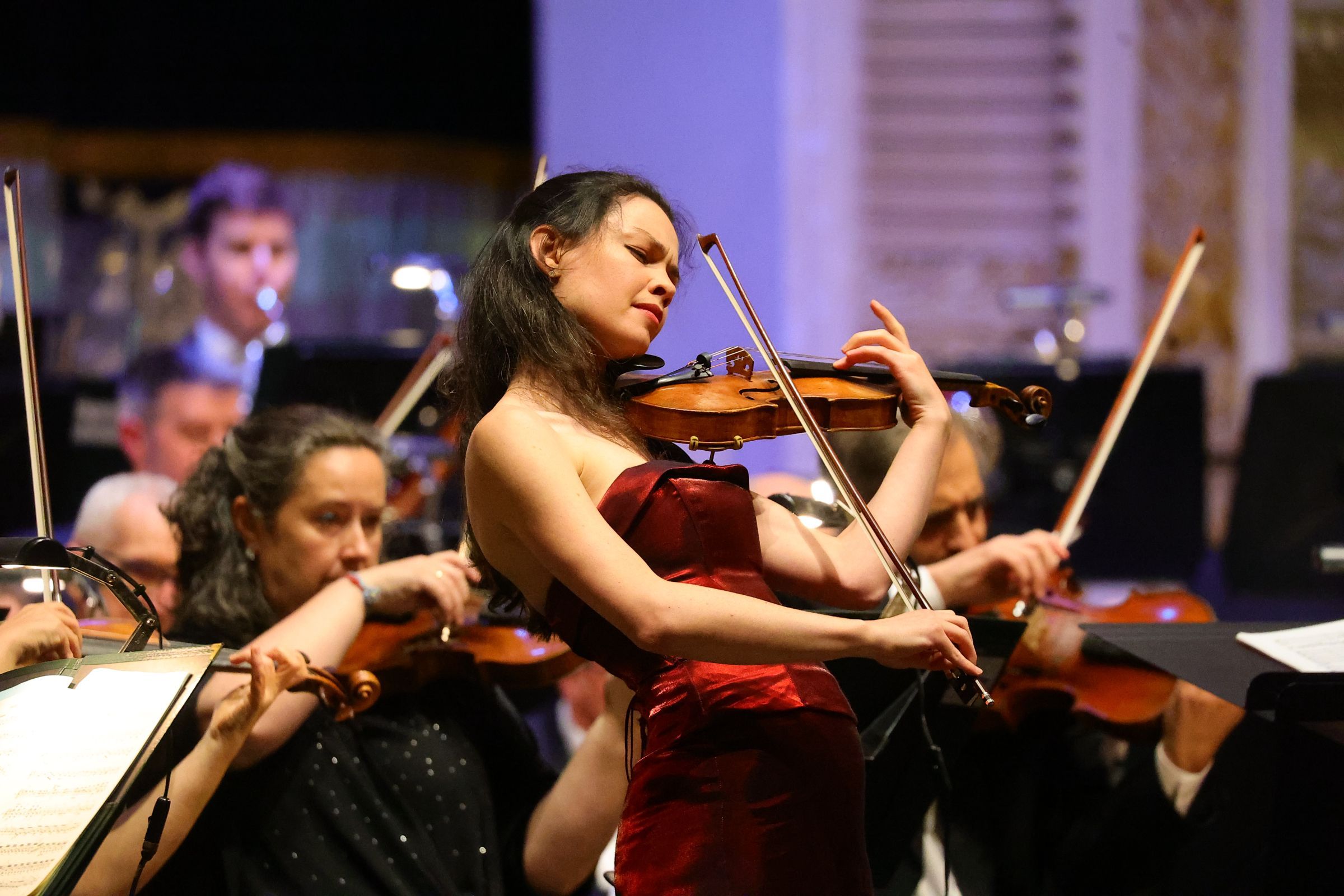 Mairéad Hickey and the National Symphony © Joanne Taffe (Cork concert)