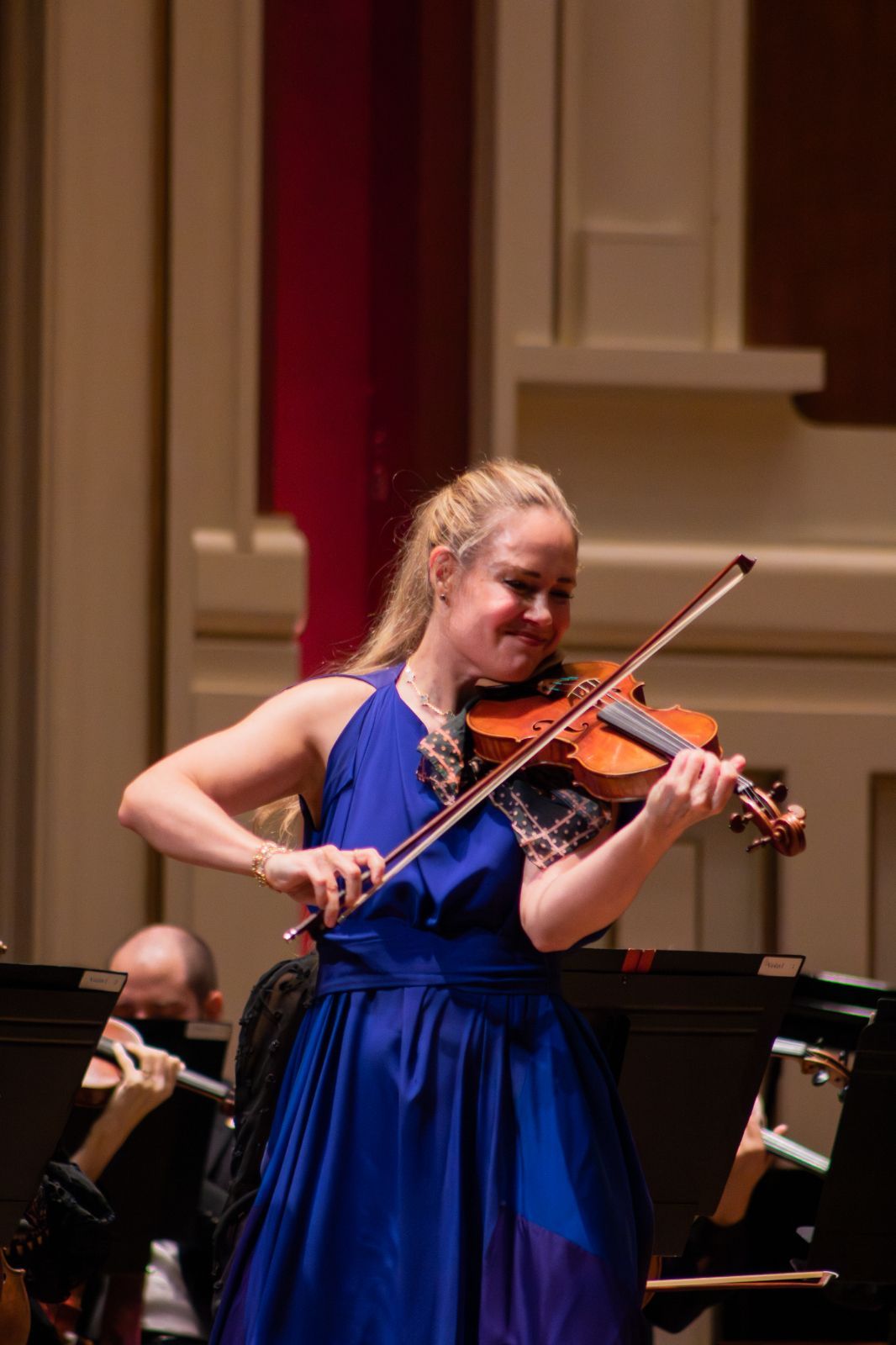 Leila Josefowicz and the Pittsburgh Symphony &copy; Alexis Wary
