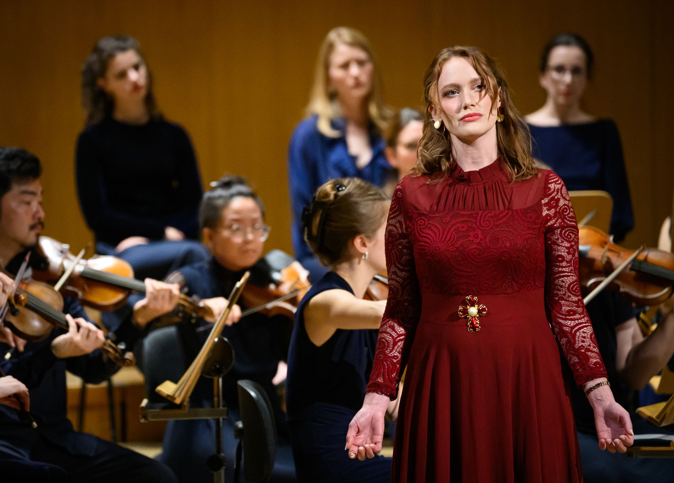 Avery Amereau and Ensemble Jupiter &copy; Centro Nacional de Difusión Musical (CNDM) | Rafa Martín, courtesy of Ensemble Jupiter