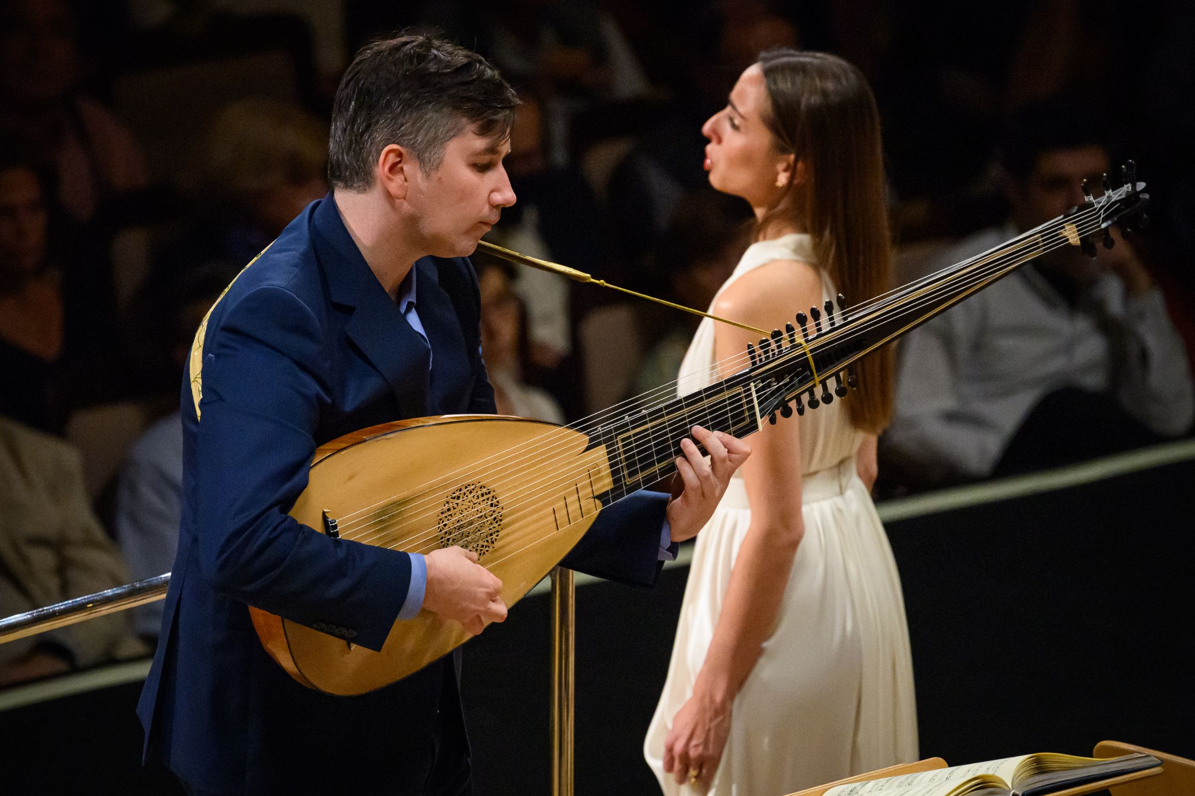 Thomas Dunford and Lea Desandre &copy; Centro Nacional de Difusión Musical (CNDM) | Rafa Martín, courtesy of Ensemble Jupiter
