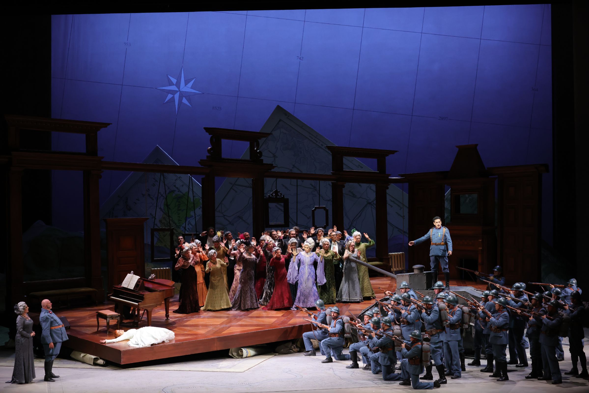 <i>La Fille du régiment</i>, Act 2 &copy; Brescia e Amisano | Teatro alla Scala