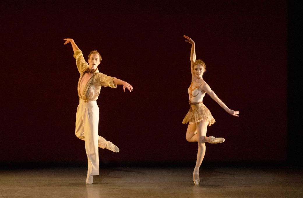 Joseph Markey and Catherine Hurlin in Twyla Tharp's <i>Sextet</i> &copy; Nir Arieli