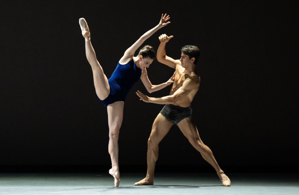 Tiler Peck and Roman Mejia in Alonzo King's <i>Swift Arrow</i> &copy; Steven Pisano