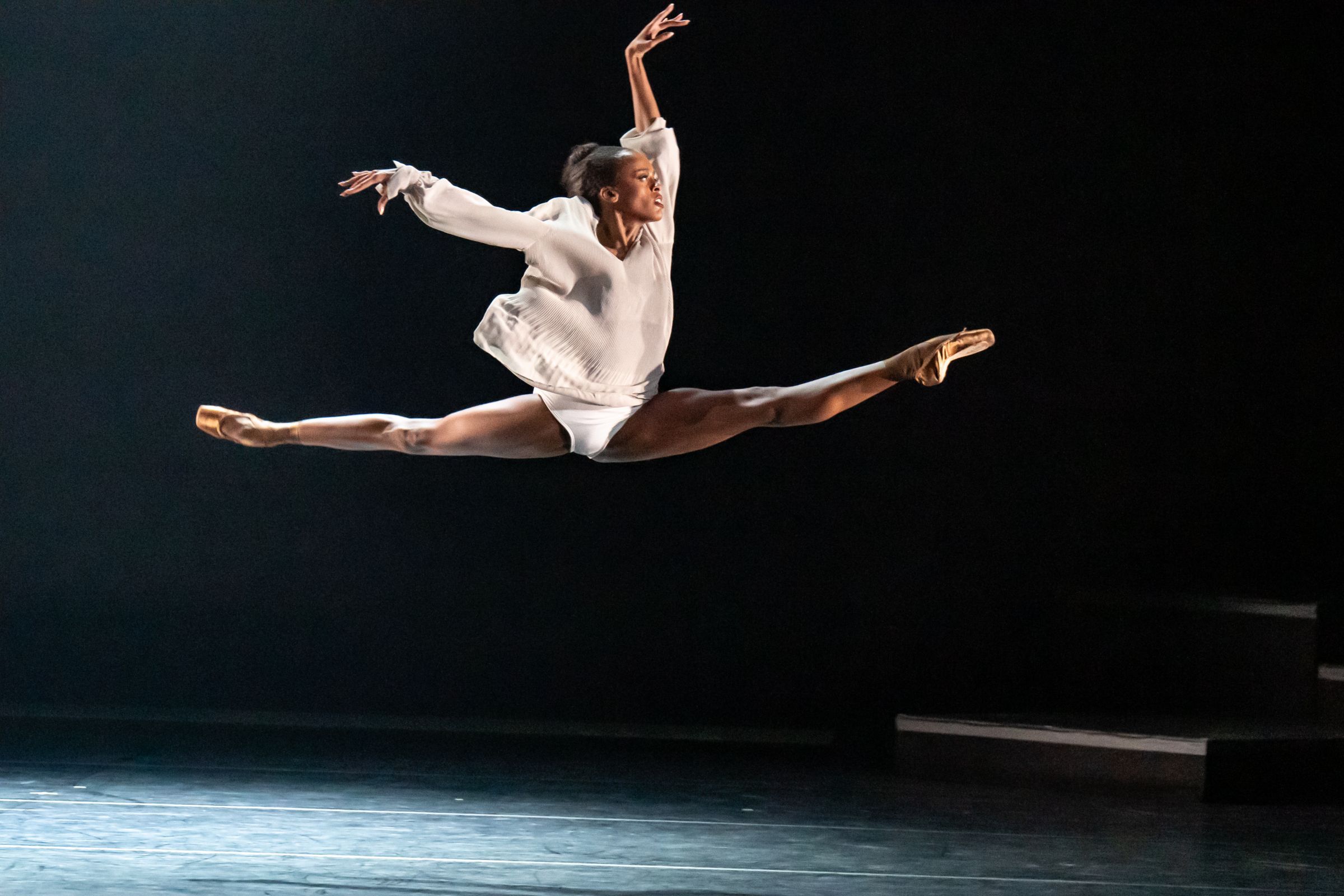 India Bradley in <i>Time Spell</i> by Tiler Peck, Michelle Dorrance and Jillian Meyers &copy; Steven Pisano