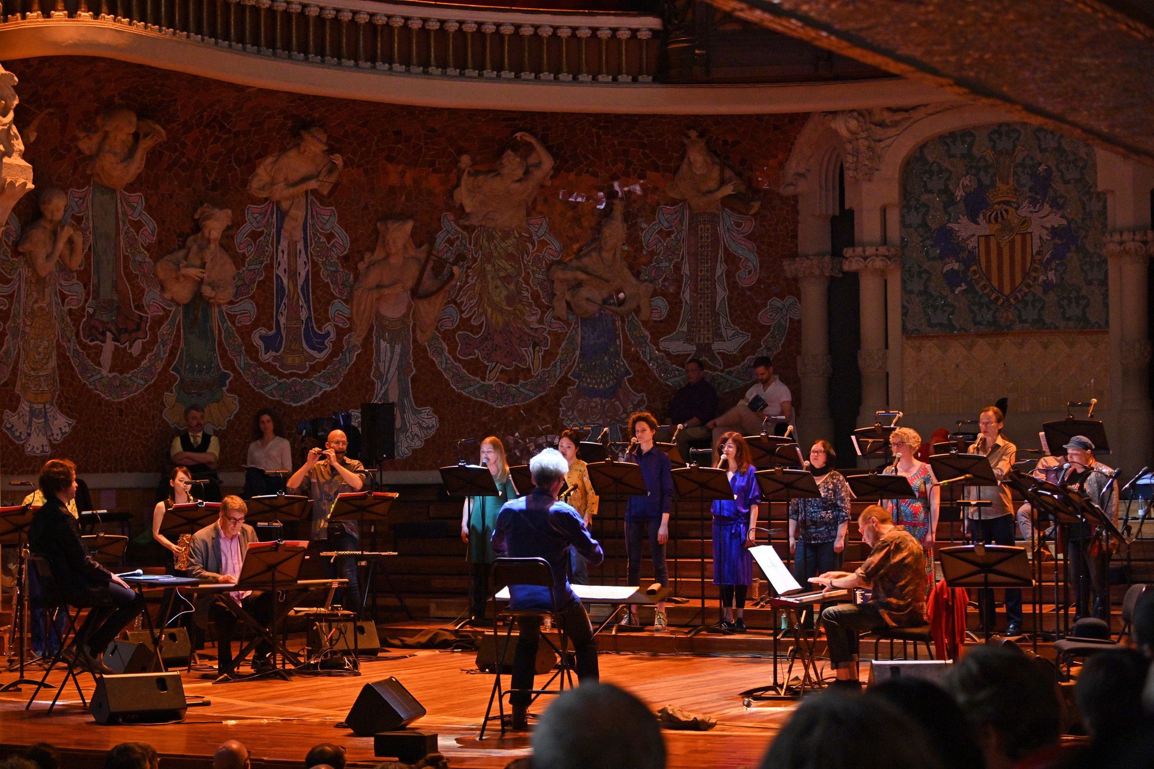 Philip Glass’ <i>Einstein on the Beach</i> performed at the Palau &copy; Antoni Bofill | Palau de la Música Catalana