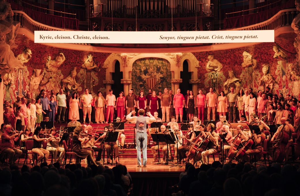 Orfe&oacute; Catal&agrave; with the Orquestra Simf&ograve;nica del Vall&egrave;s &copy; Alice Brazzit | Palau de la M&uacute;sica Catalana