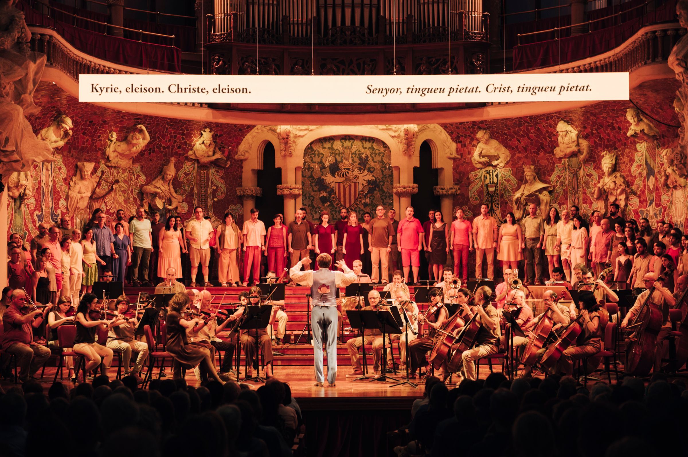Orfeó Català with the Orquestra Simfònica del Vallès &copy; Alice Brazzit | Palau de la Música Catalana