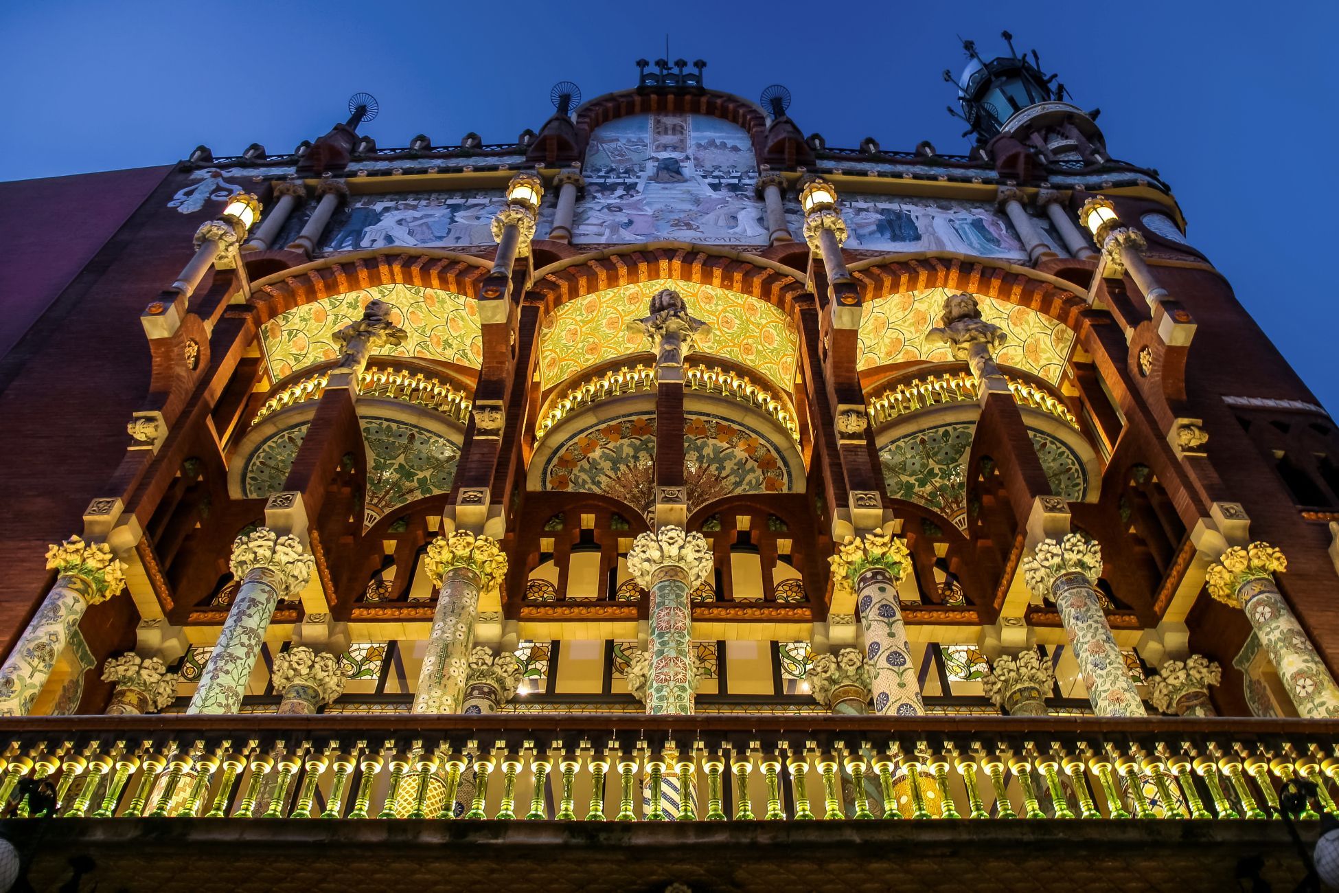 Palau de la Música exterior &copy; Jorge Franganillo | Flickr