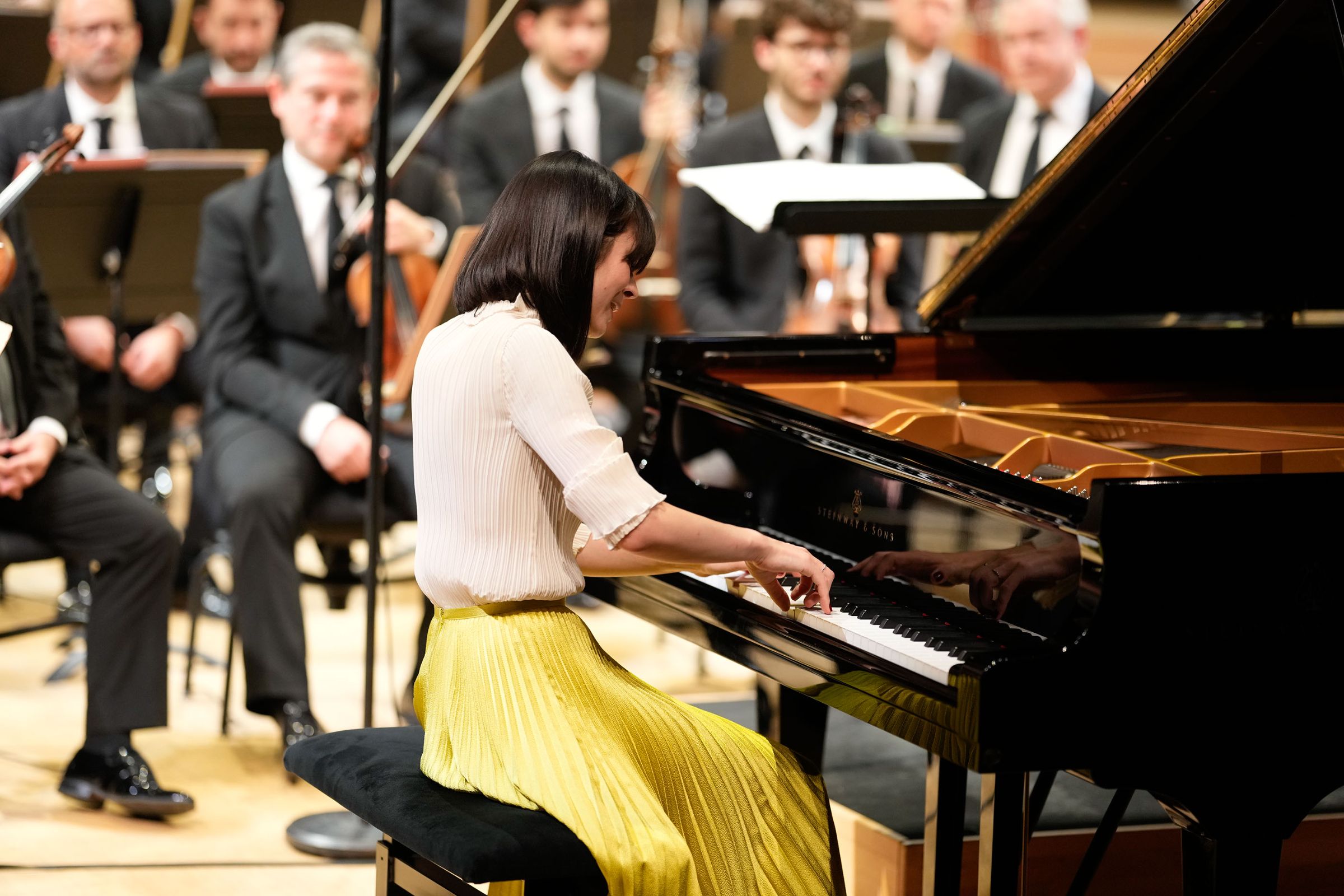 Alice Sara Ott avec le Philhar' © Christophe Abramowitz / Radio France