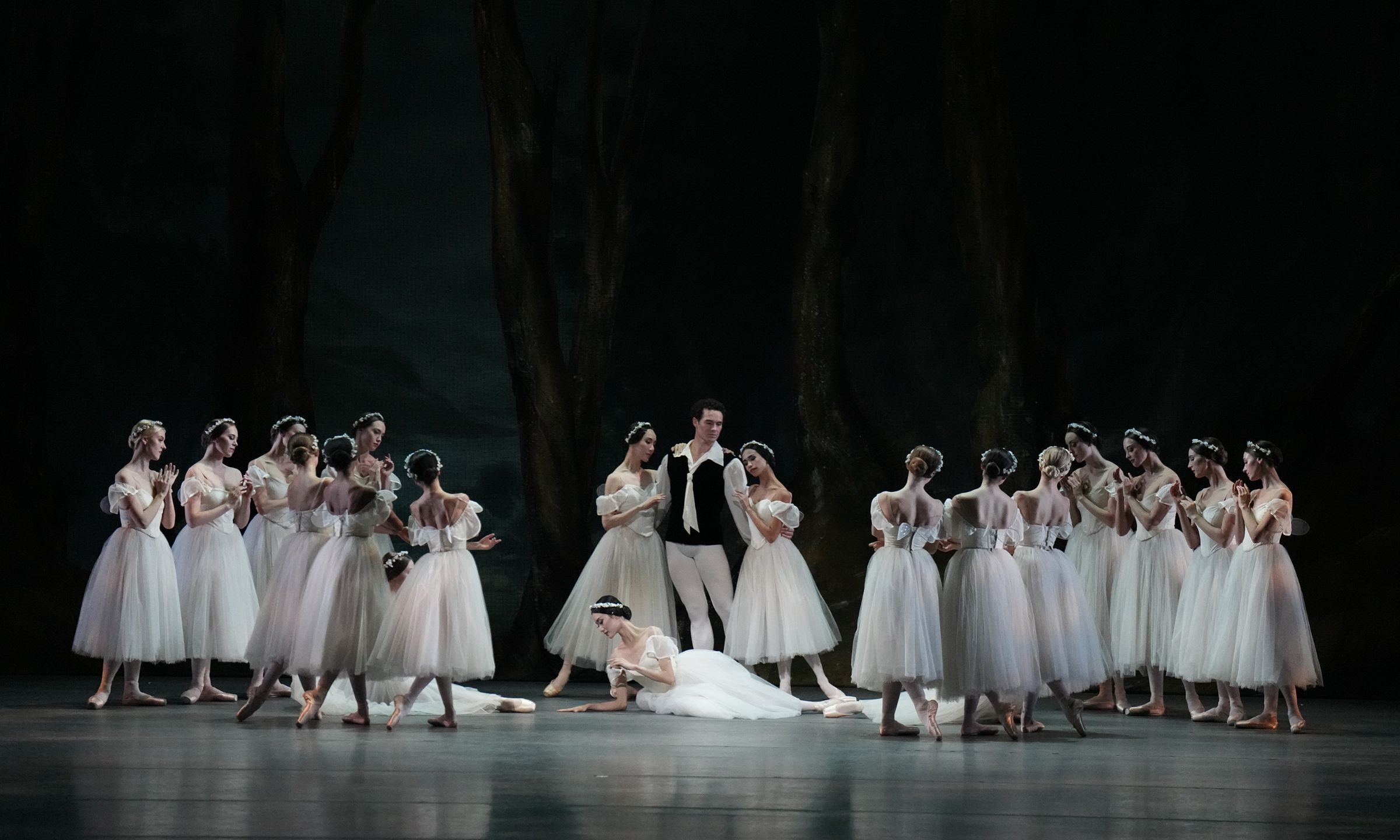 American Ballet Theatre in Mikhail Fokine's <i>Les Sylphides</i> &copy; Steven Pisano