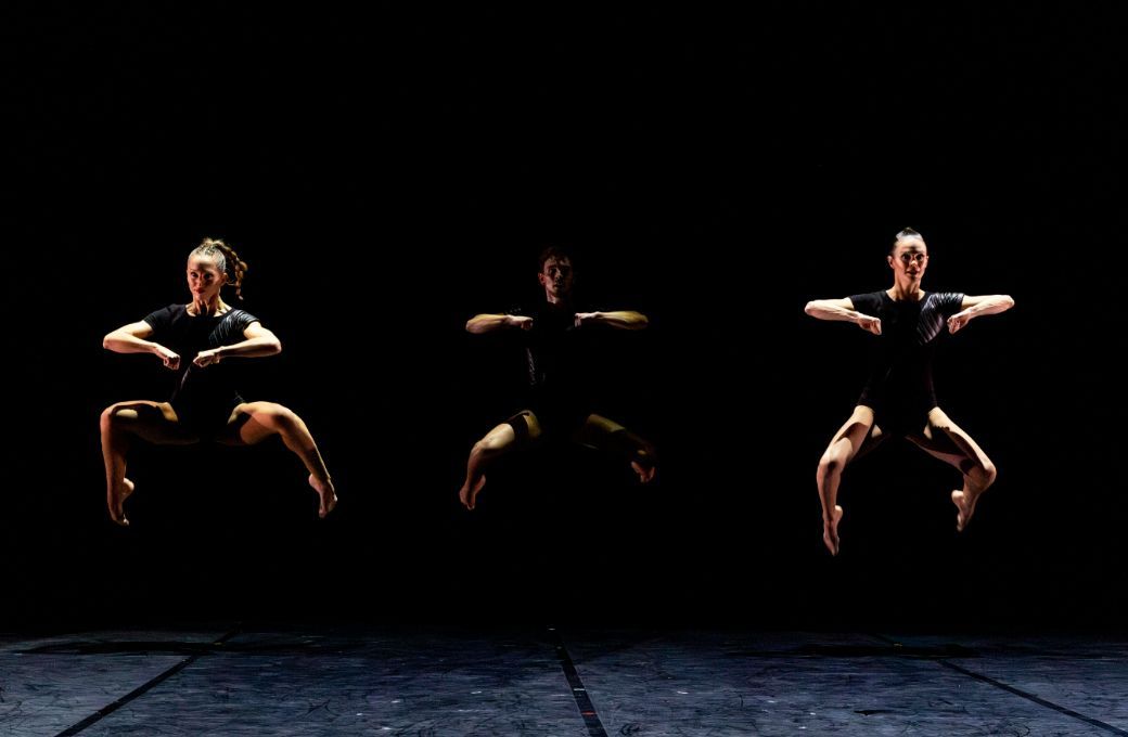 Florine Pegat-Toquet, Leonardo Santini and Verity Jacobsen in <i>Gravity</i> © Yang Wang
