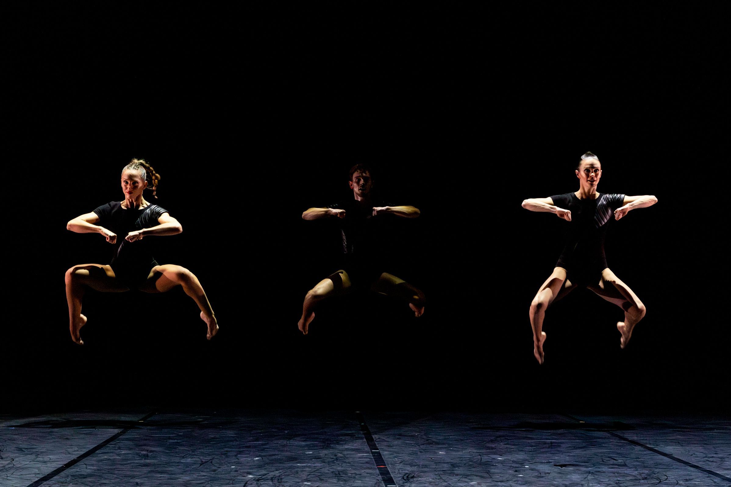 Florine Pegat-Toquet, Leonardo Santini and Verity Jacobsen in <i>Gravity</i> © Yang Wang